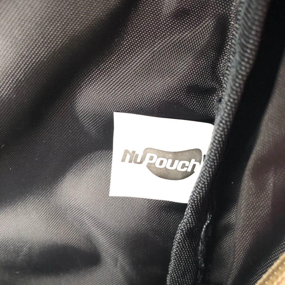 NuPouch Shoulder Sling Bag, NWOT, Tan, Charging Port - Picture 2 of 7